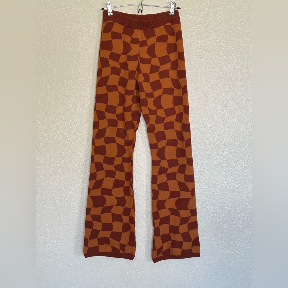 Bailey Rose Abstract Pattern Print Pants Sz. L
